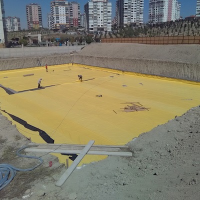 PVC MEMBRAN İLE TEMEL BOHÇALAMA